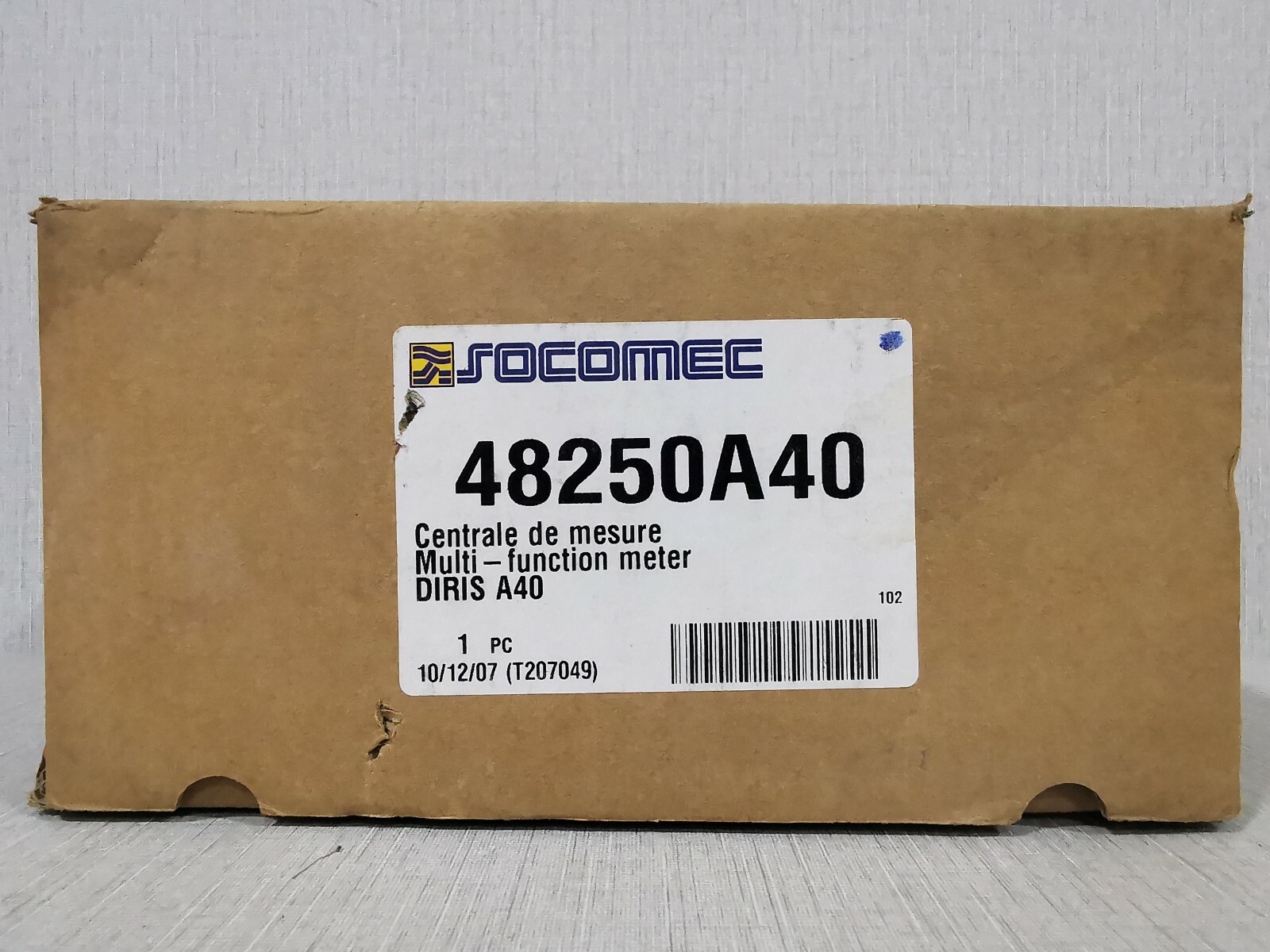 SOCOMEC 48250A40 SOCOMEC DIRIS A40 48250A40 MULTI FUNCTION METER 7