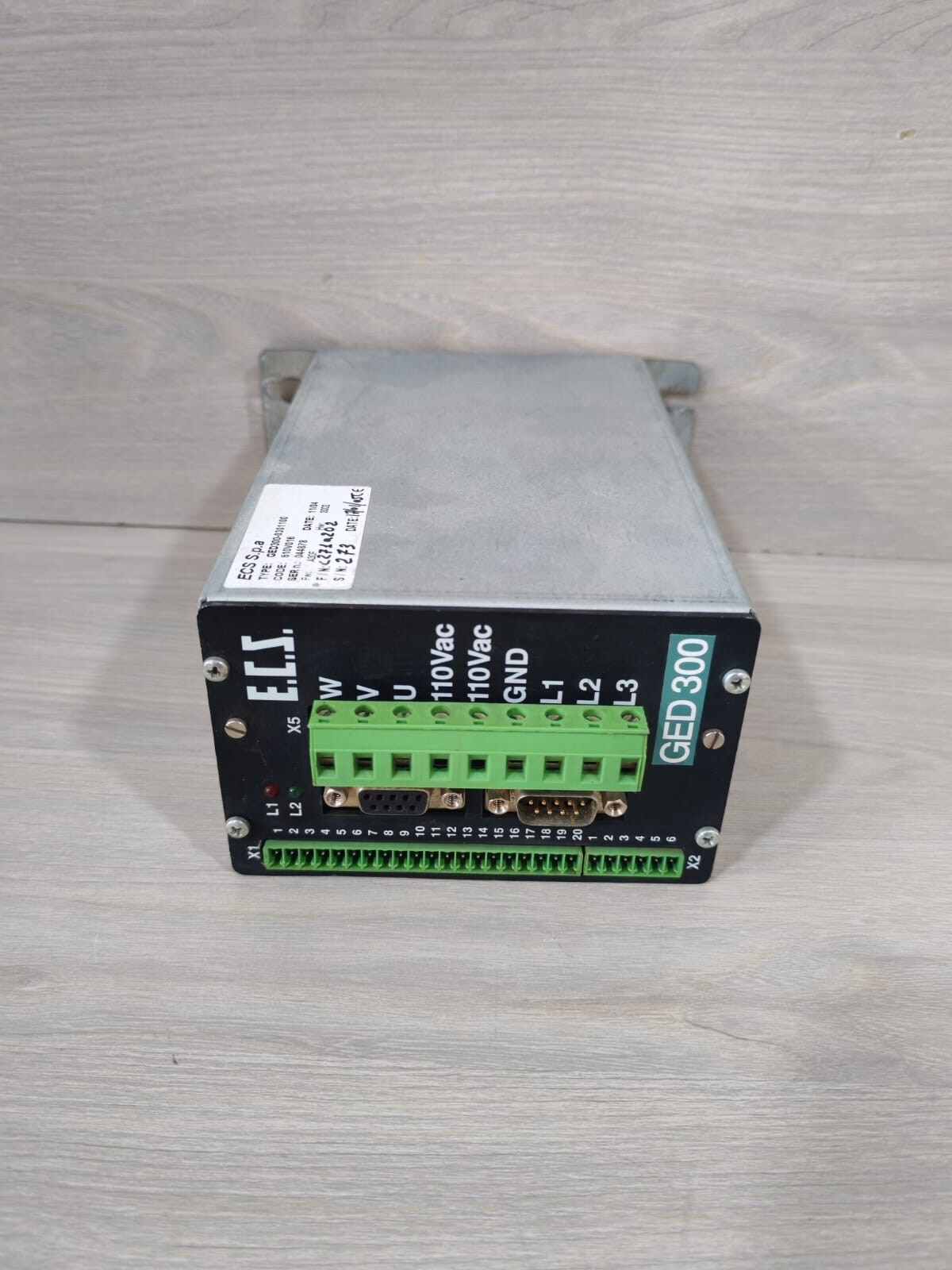 ECS GED300-0301100 ECS GED 300 Variation GED300-0301100 S.P.A FW.A30F HW.0002 2