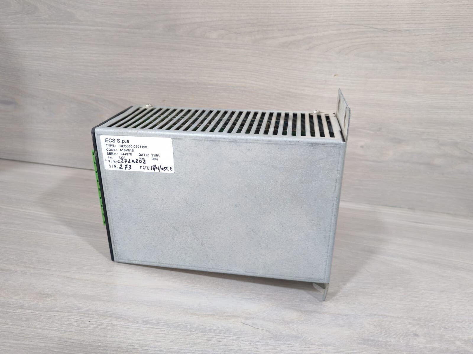 ECS GED300-0301100 ECS GED 300 Variation GED300-0301100 S.P.A FW.A30F HW.0002 3