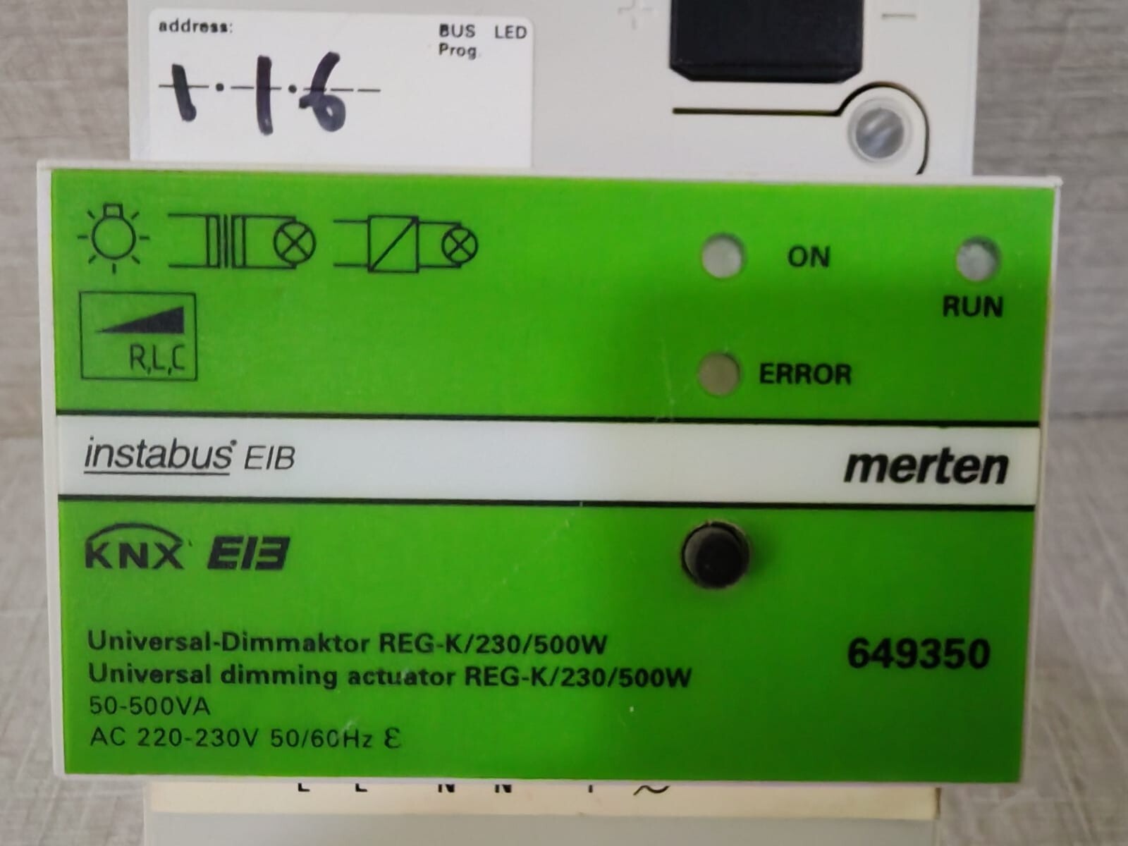 Merten 649350 MERTEN 649350 Universal Dimming Actuator 2