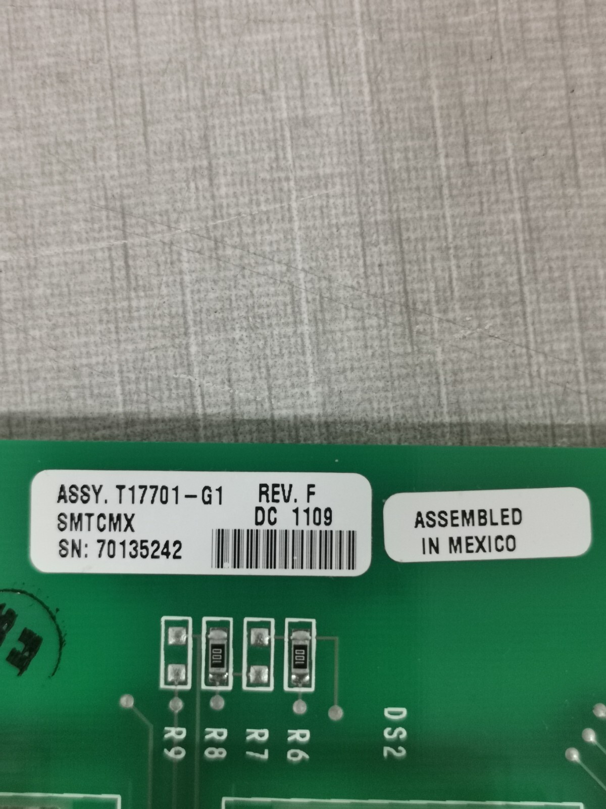 Gilbarco ASSY T17701-G1 REV F Gilbarco ASSY T17701-G1 REV F Control Board 4