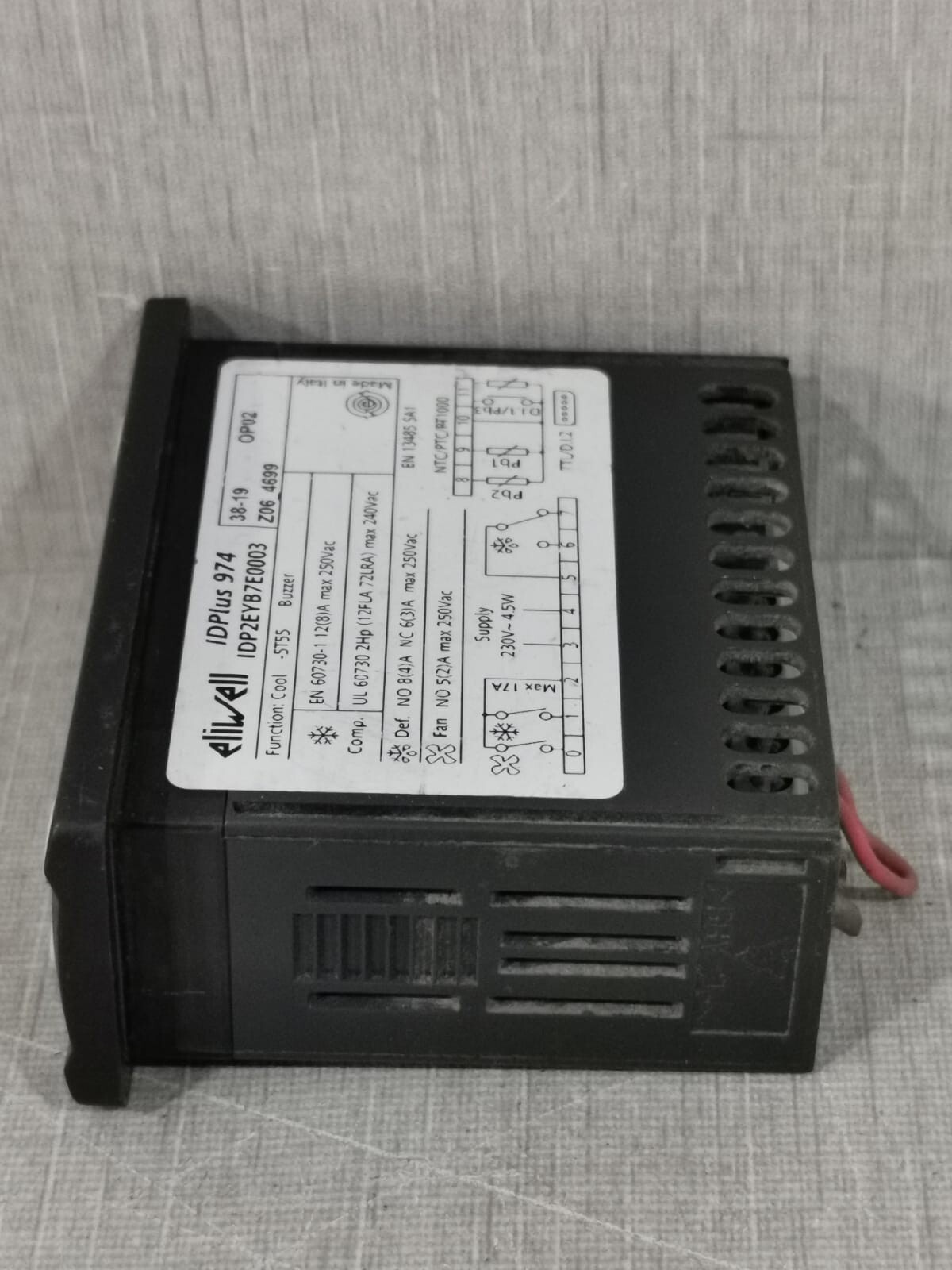 ELIWELL IDP2EYB7E0003 ELIWELL IDPlus 974 IDP2EYB7E0003 ELECTRONIC CONTROLLER 250V 4