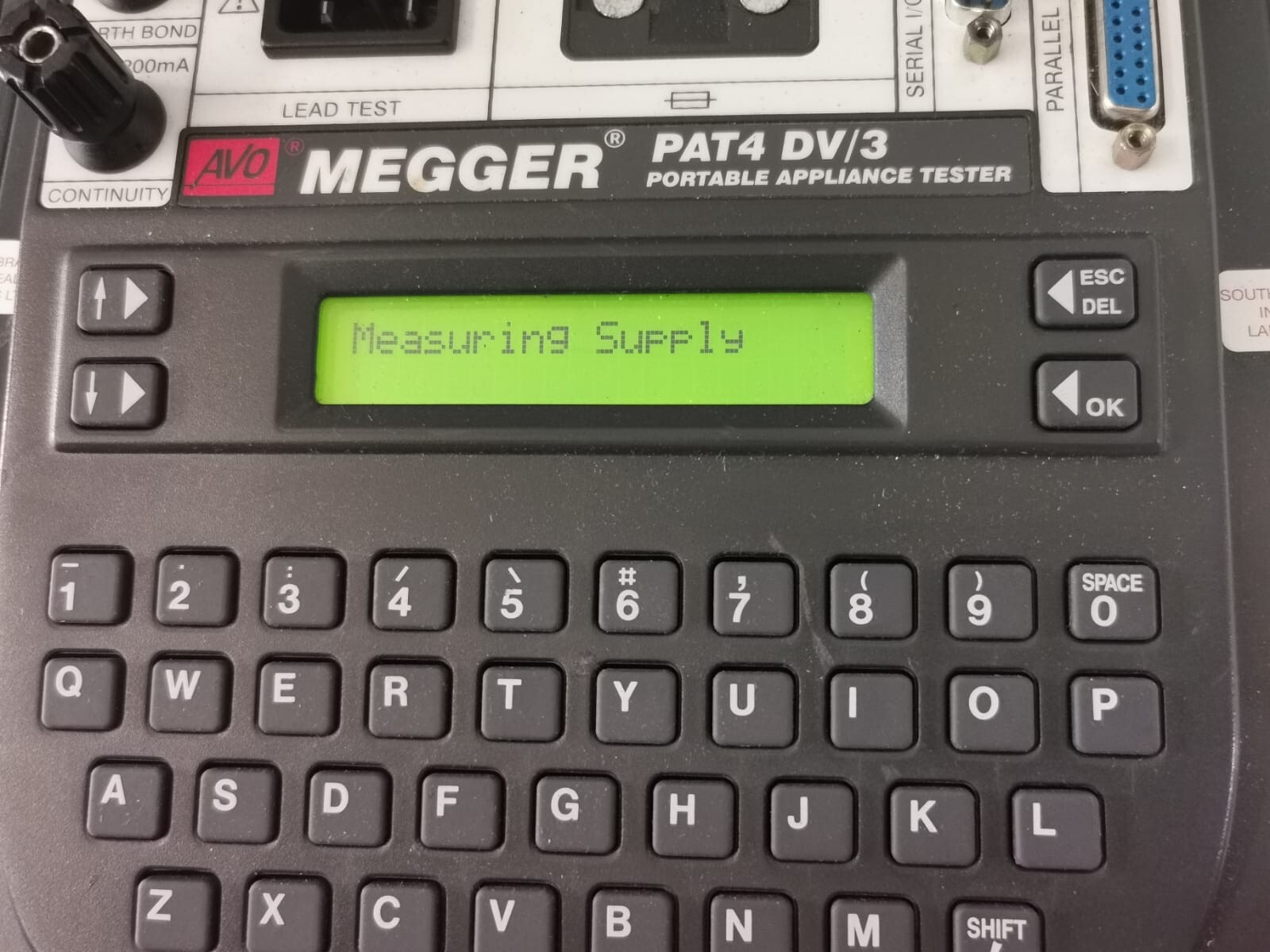 Megger PAT4 DV/3 AVO Megger PAT4 DV/3 Portable Appliance Tester 5