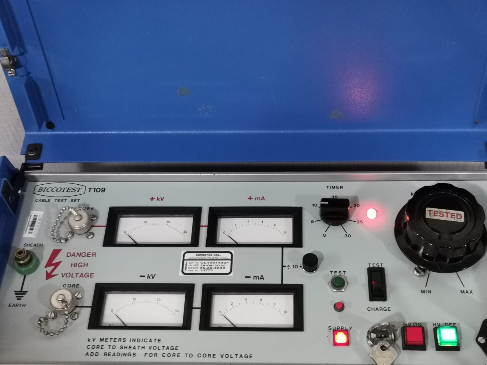 BICOOTEST T109 BICOOTEST Model T109 ± 30KV DC TEST SET 2