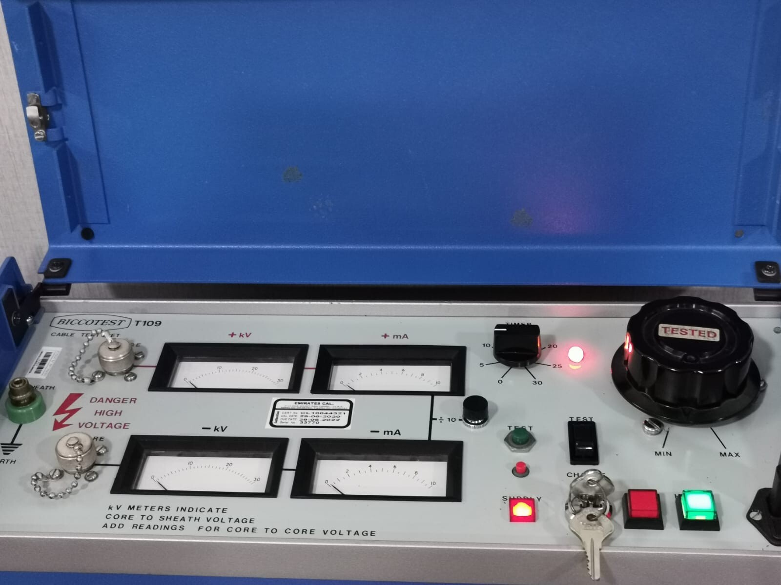 BICOOTEST T109 BICOOTEST Model T109 ± 30KV DC TEST SET 3