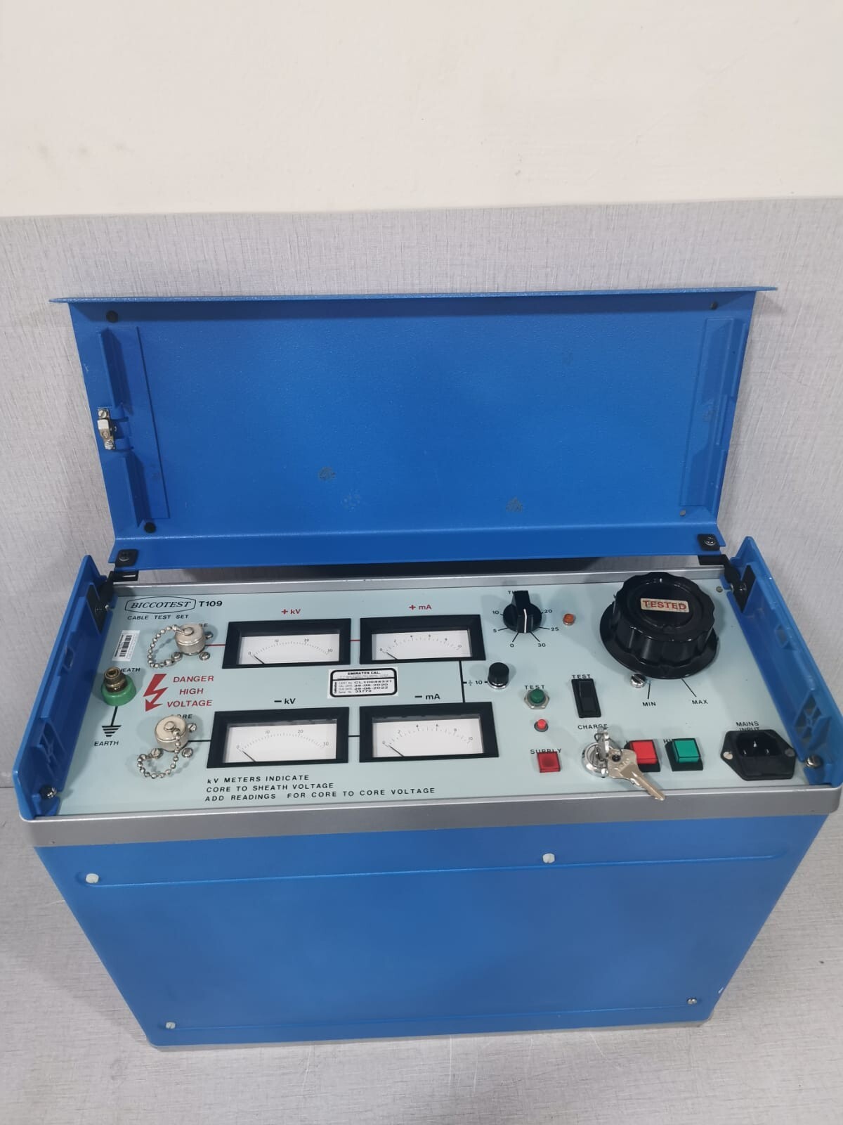 BICOOTEST T109 BICOOTEST Model T109 ± 30KV DC TEST SET 4