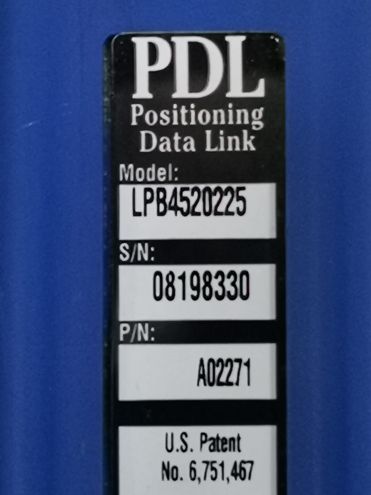 Pacific Crest A02271 Pacific Crest Positioning Data Link 2watts PDL LPB4520225 / Part No. A02271 3