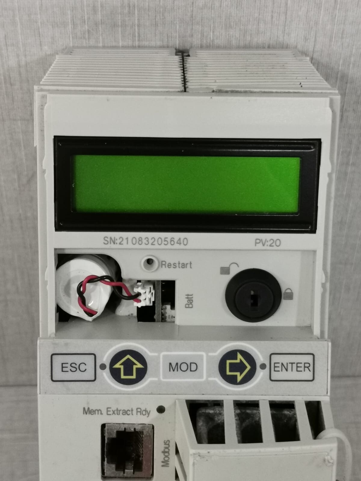 Schneider Electric 140CPU65160 Schneider Electric 140CPU65160 Modicon Quantum - Missing Front Label Cover 2
