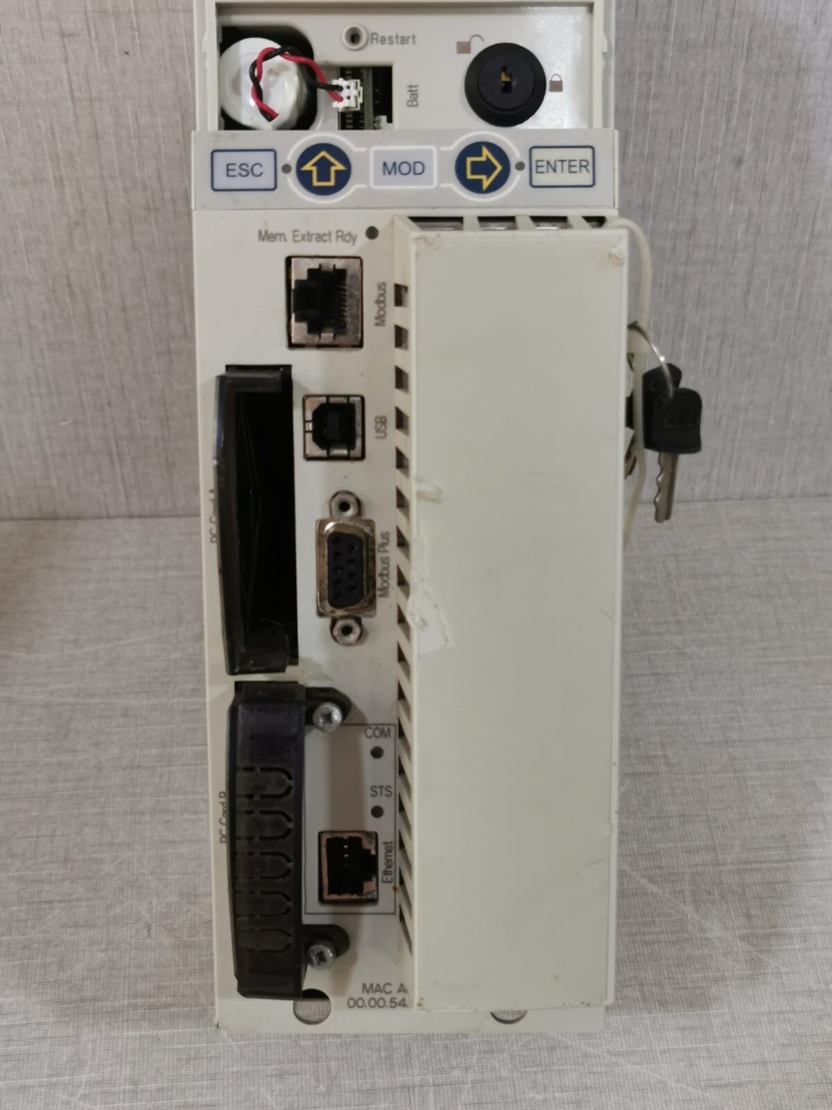 Schneider Electric 140CPU65160 Schneider Electric 140CPU65160 Modicon Quantum - Missing Front Label Cover 3