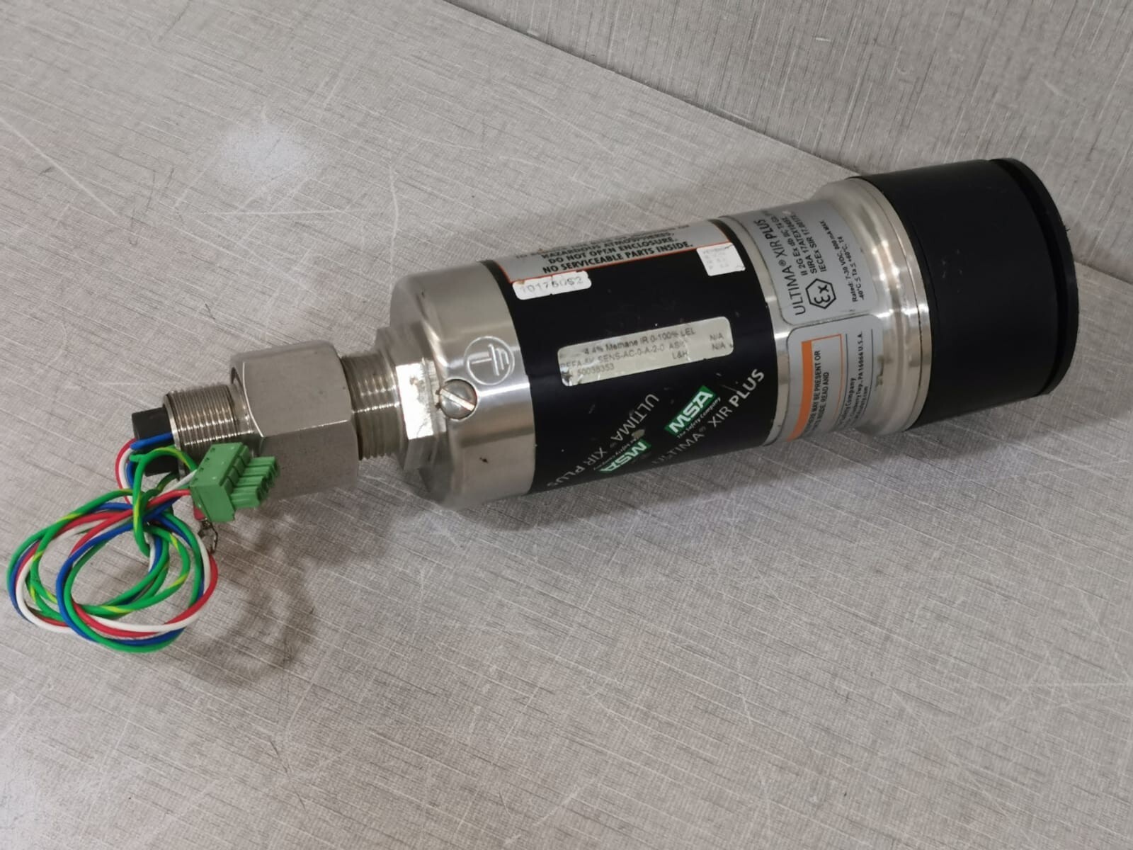 MSA Ultima XIR Plus PEFA-5K SENS-AC-0-A-2-0 Gas Monitors