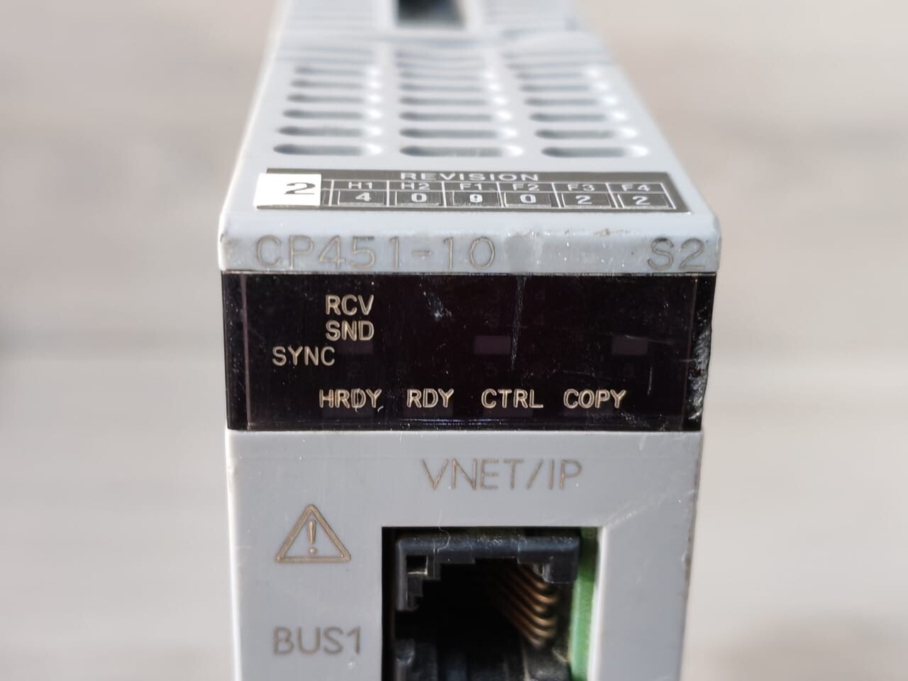 Yokogawa CP451-10 S2 YOKOGAWA CP451-10 S2 PROCESSOR MODULE - WITH BROKEN PART 2