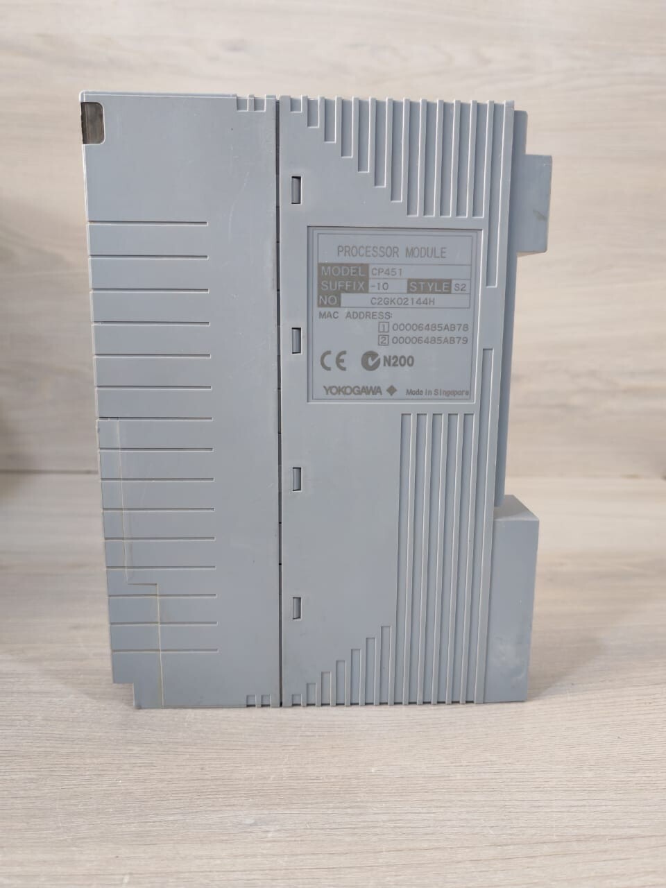 Yokogawa CP451-10 S2 YOKOGAWA CP451-10 S2 PROCESSOR MODULE - WITH BROKEN PART 4