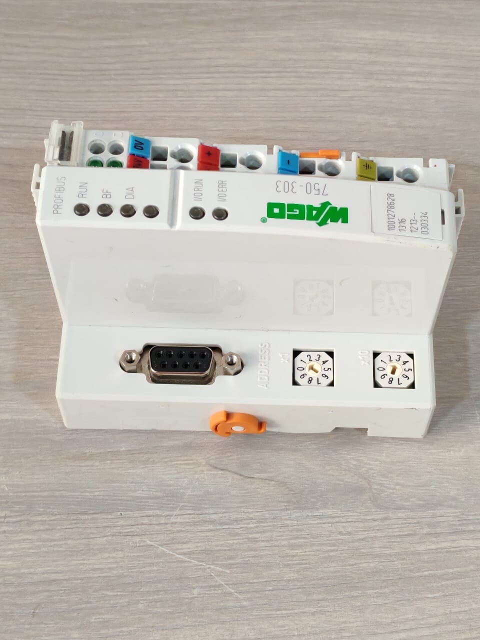 WAGO 750-303 WAGO 750-303 PROFIBUS DP/FMS 12MBD 24VDC MODULE 6