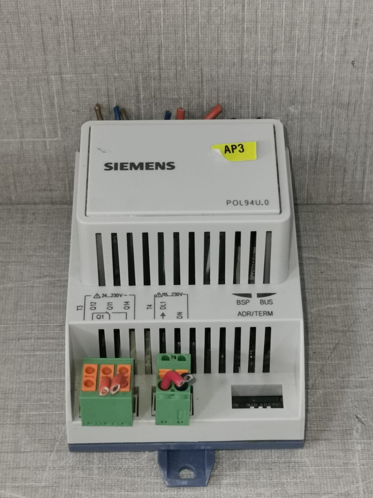 Siemens POL94U.00/STD SIEMENS POL94U.00/STD V9.12 CLIMATIX I/O EXTENSION MODULE 7