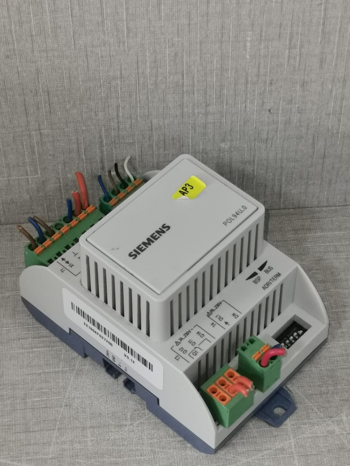 Siemens POL94U.00/STD SIEMENS POL94U.00/STD V9.12 CLIMATIX I/O EXTENSION MODULE 8
