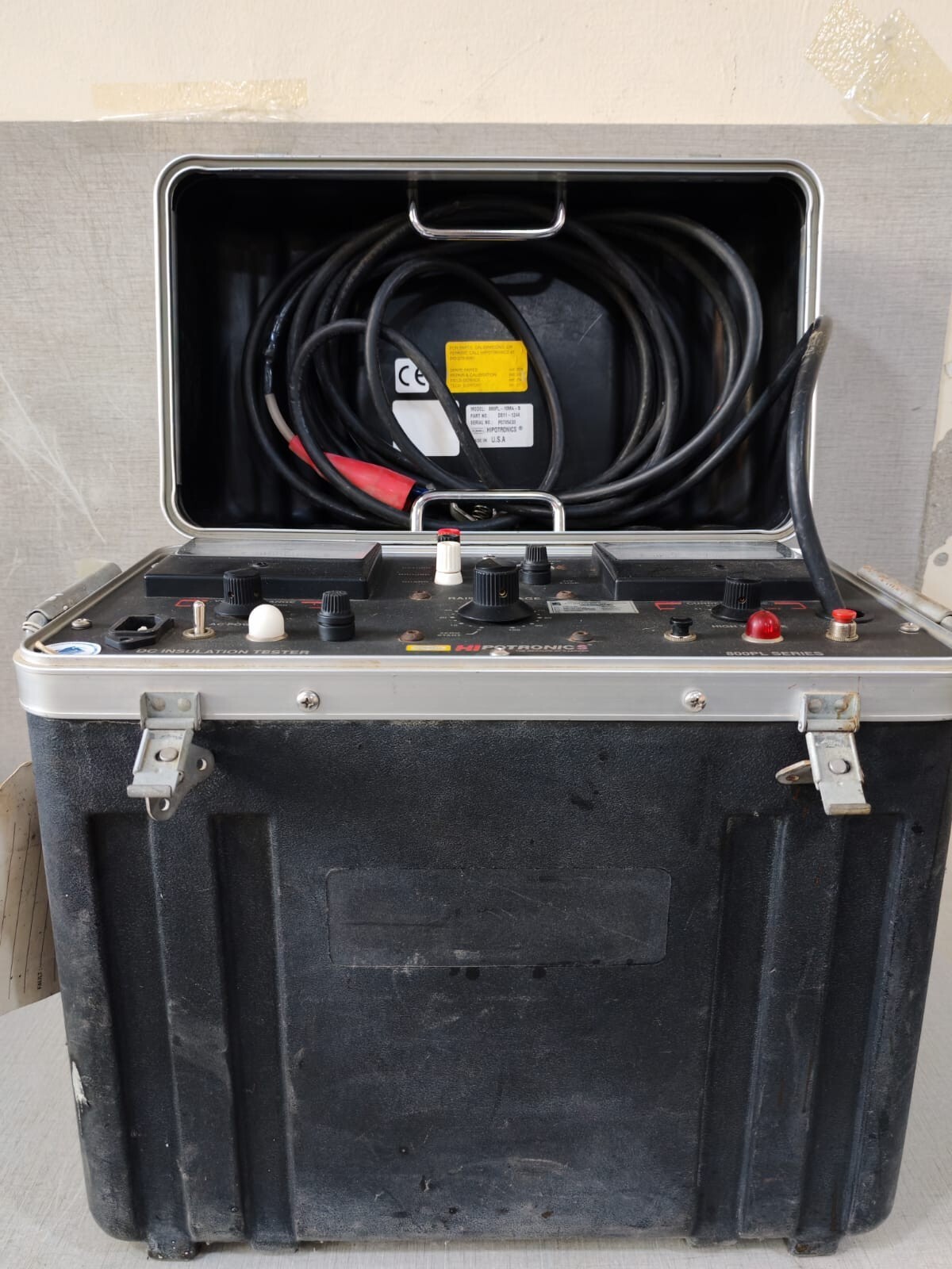 EXTRON EXS4-00-0001PR EXM4-02-0001PR Hipotronics 800PL / 880PL-10MA-B DS11-1244 Dc Insulation Tester 4