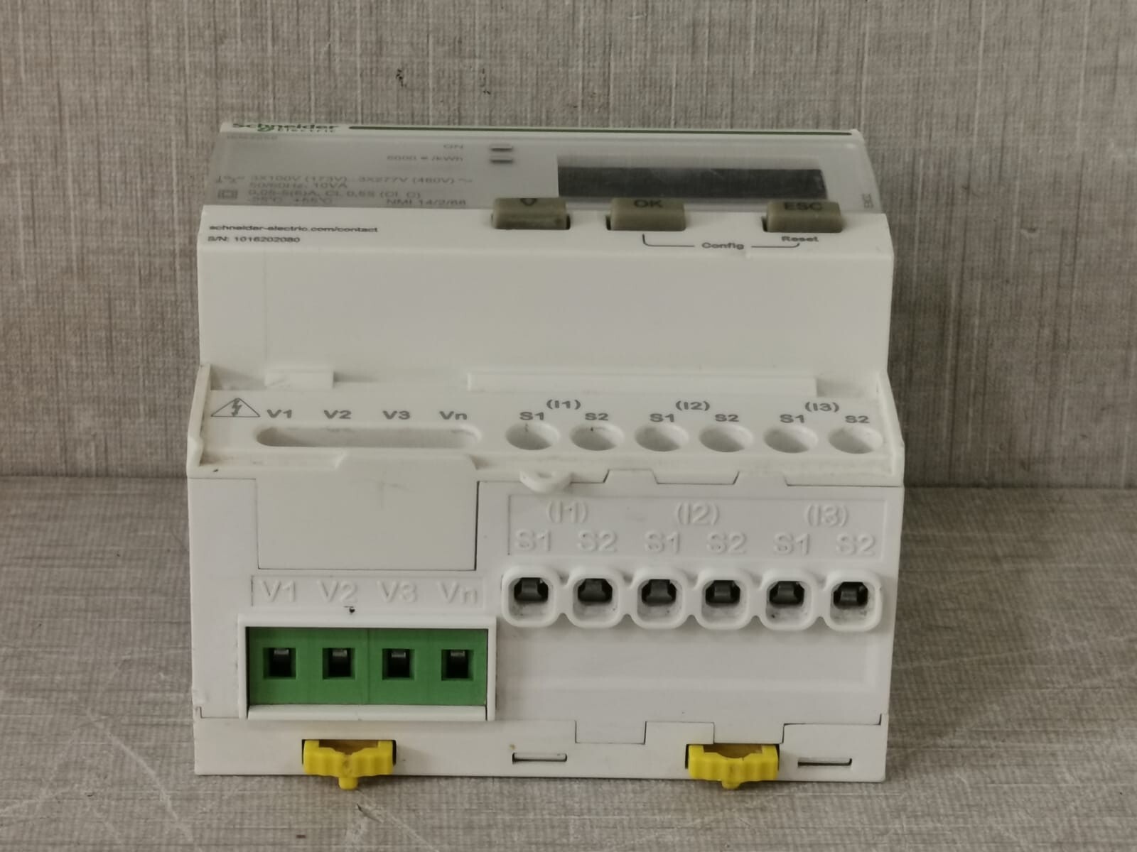 Schneider Electric A9MEM3255 SCHNEIDER ELECTRIC IEM3255/A9MEM3255 THREE PHASE ENERGY METER- WITHOUT COVER 3