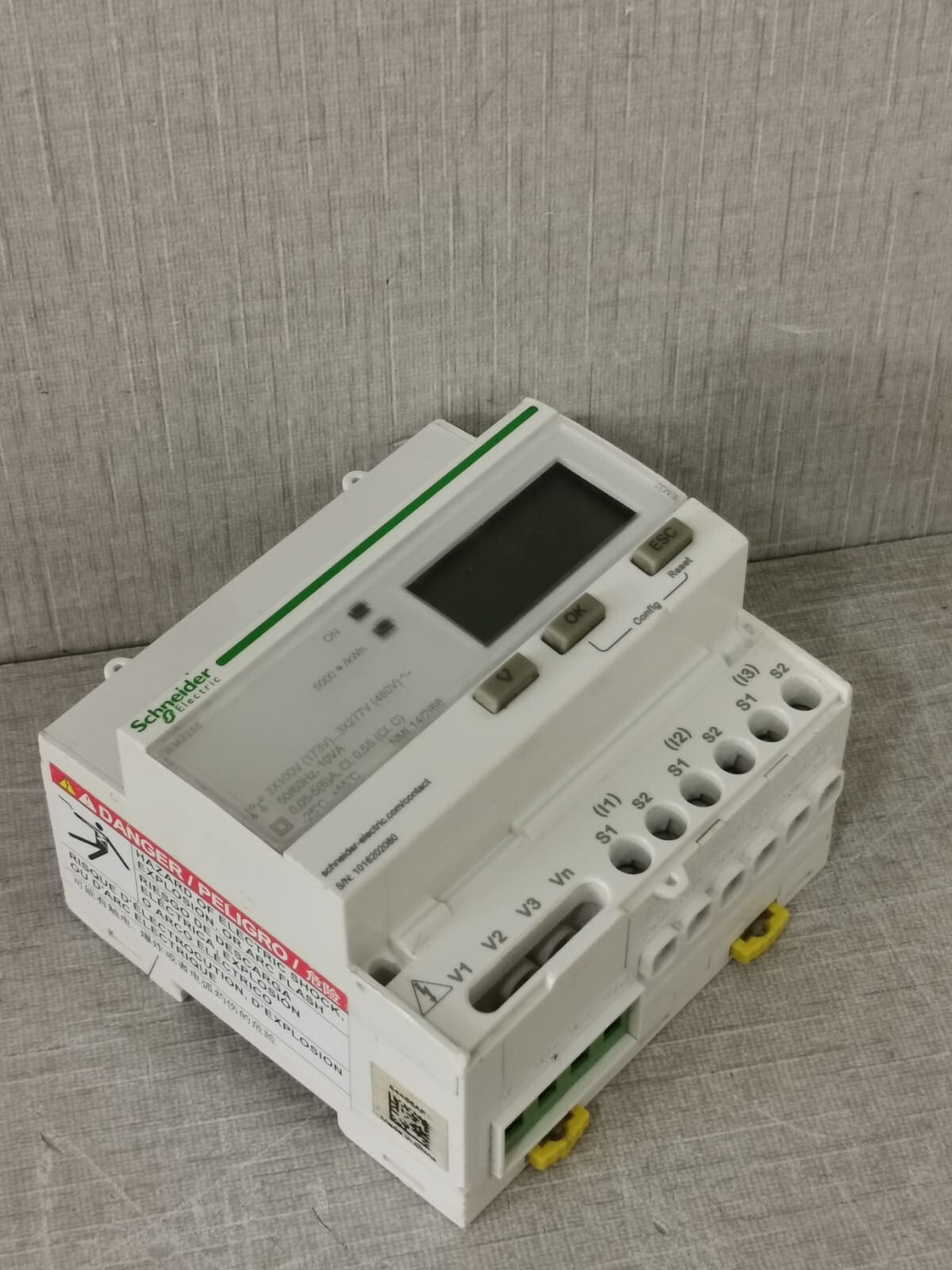 Schneider Electric A9MEM3255 SCHNEIDER ELECTRIC IEM3255/A9MEM3255 THREE PHASE ENERGY METER- WITHOUT COVER 4