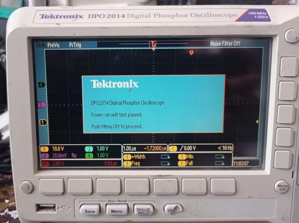 Tektronix DPO 2014 TEKTRONIX DPO 2014 DIGITAL PHOSPHOR OSCILLOSCOPE 1OOMHZ 1GS/S -TRIED & TESTED 4