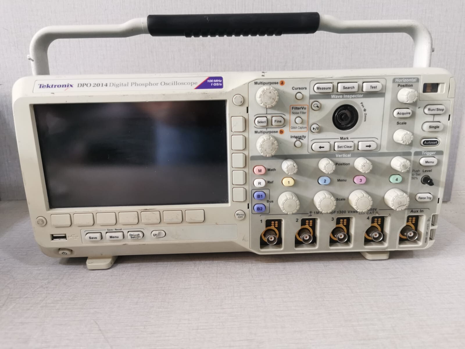 Tektronix DPO 2014 TEKTRONIX DPO 2014 DIGITAL PHOSPHOR OSCILLOSCOPE 1OOMHZ 1GS/S -TRIED & TESTED 5