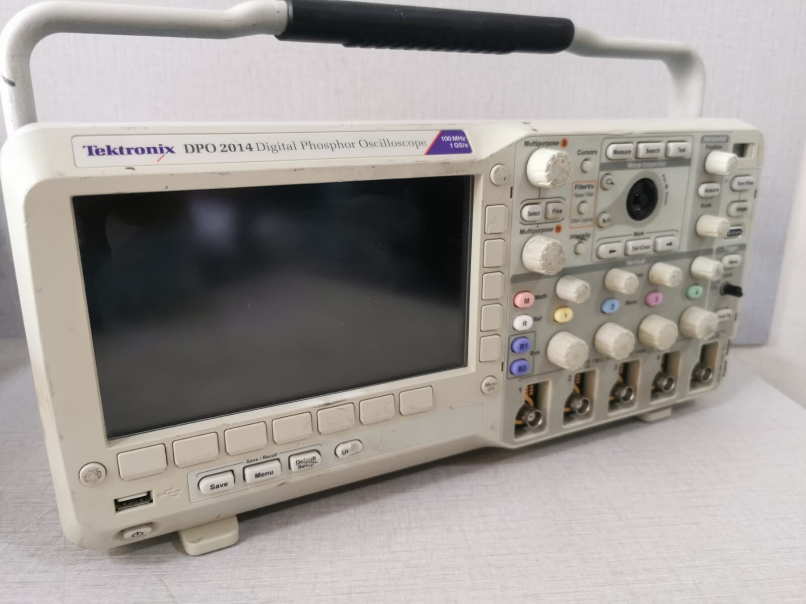 Tektronix DPO 2014 TEKTRONIX DPO 2014 DIGITAL PHOSPHOR OSCILLOSCOPE 1OOMHZ 1GS/S -TRIED & TESTED 6