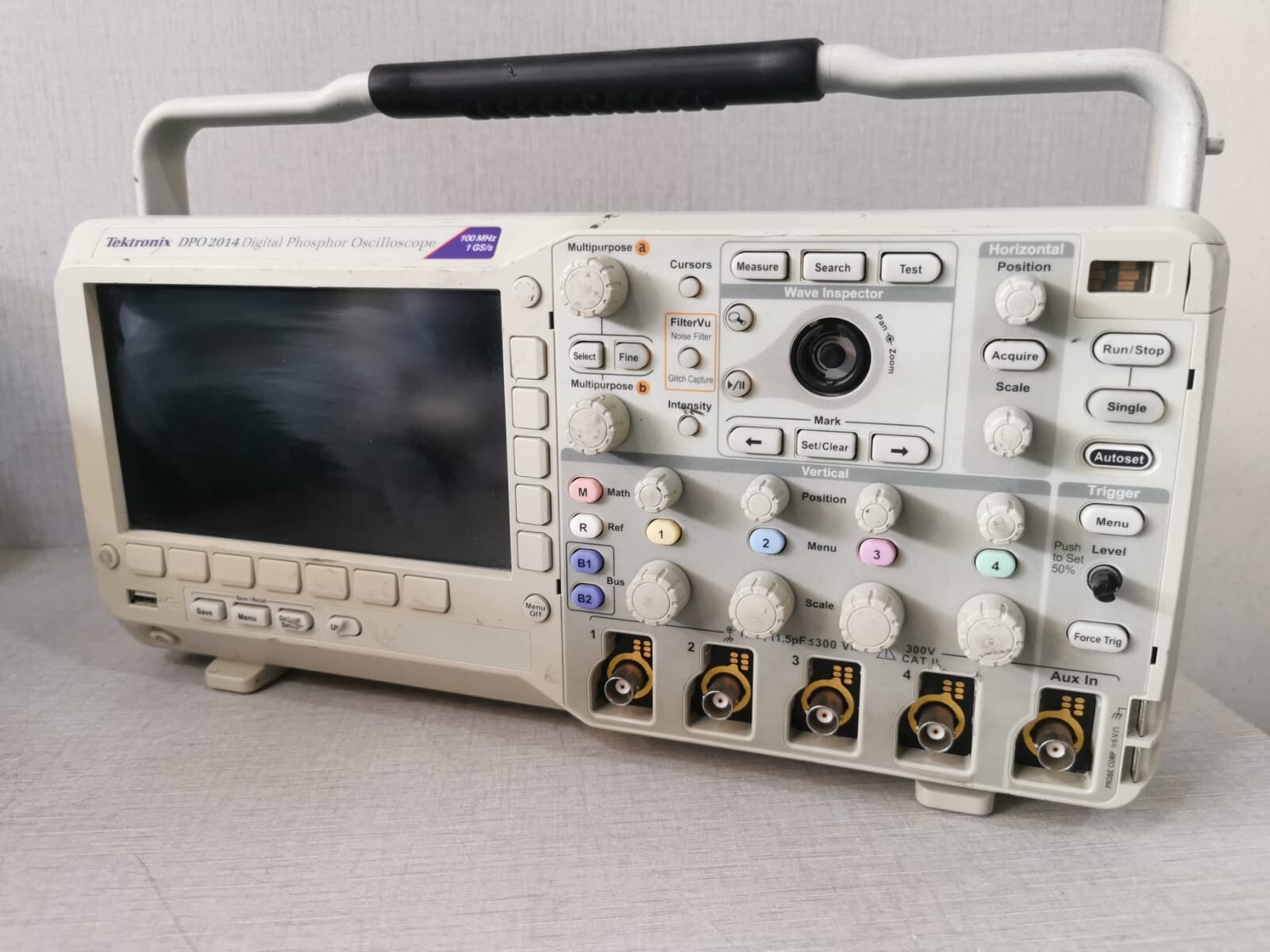 Tektronix DPO 2014 TEKTRONIX DPO 2014 DIGITAL PHOSPHOR OSCILLOSCOPE 1OOMHZ 1GS/S -TRIED & TESTED 7