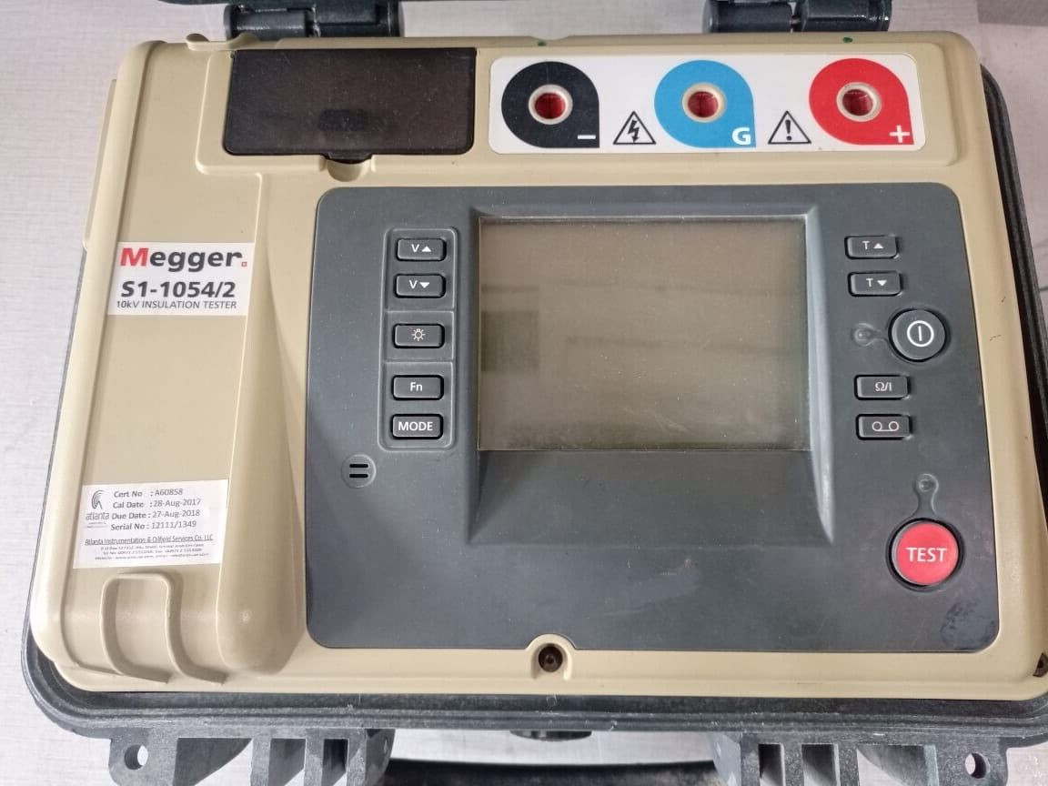 Megger S1-1054/2 Megger S1-1054/2 Insulation Resistance Tester -without accessories 4