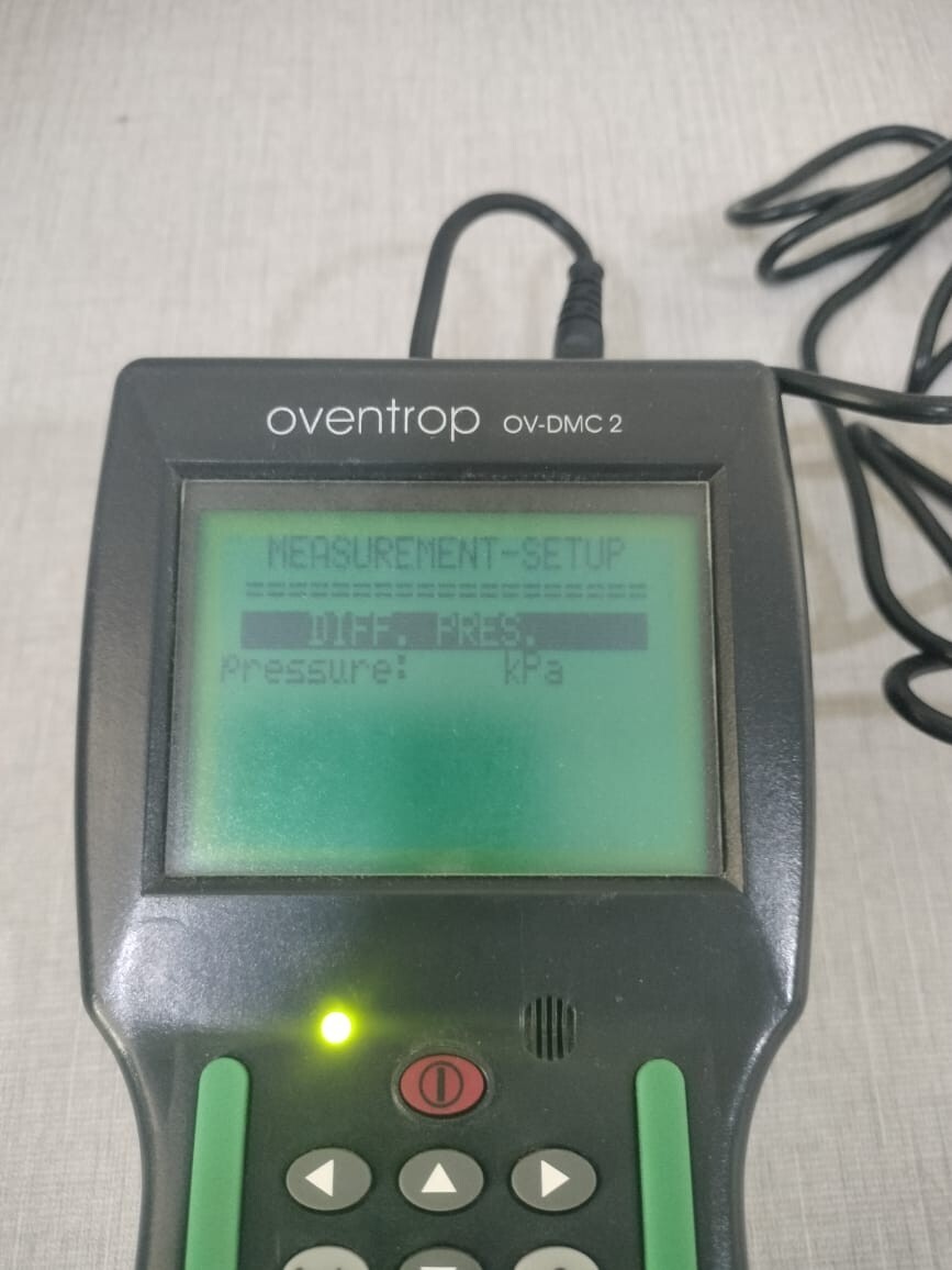 OVENTROP OV-DMC OVENTROP OV-DMC 2 COMPUTERIZED DIFFERENTIAL PRESSURE METER FOR FLOW MEASUREMENT 4