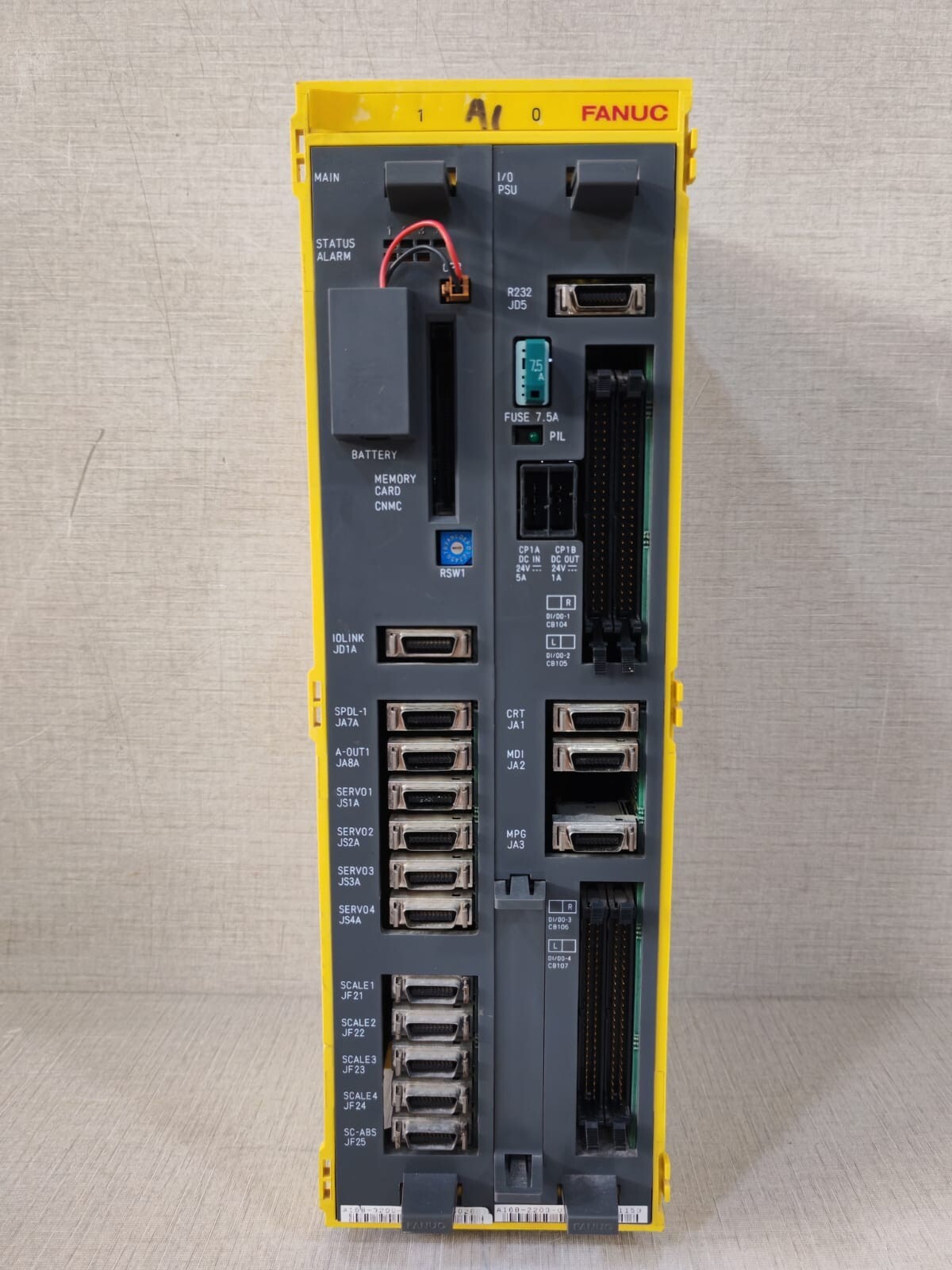 GE A16B-3200-0020 GE FANUC A02B-0210-B511 21-TB CONTROL SYSTEM WITH A16B-3200-0020/A16B-2203-0040 6
