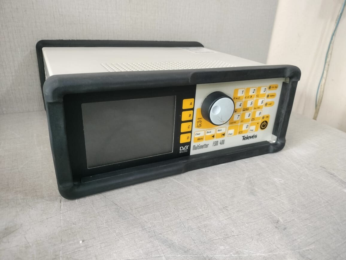 TELEVES MULTIMETER FSM 400 REF.5902 TELEVES MULTIMETER FSM 400 REF.5902 FIELD METER 3