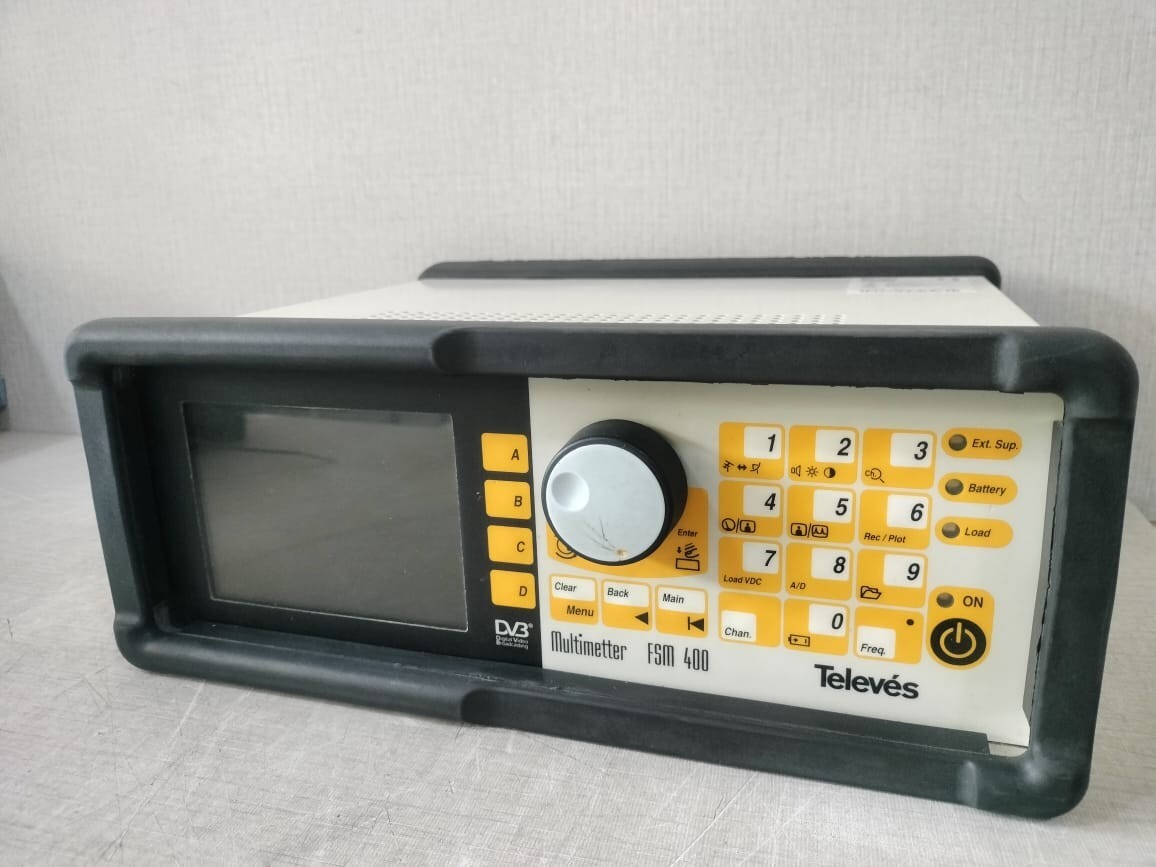TELEVES MULTIMETER FSM 400 REF.5902 TELEVES MULTIMETER FSM 400 REF.5902 FIELD METER 4