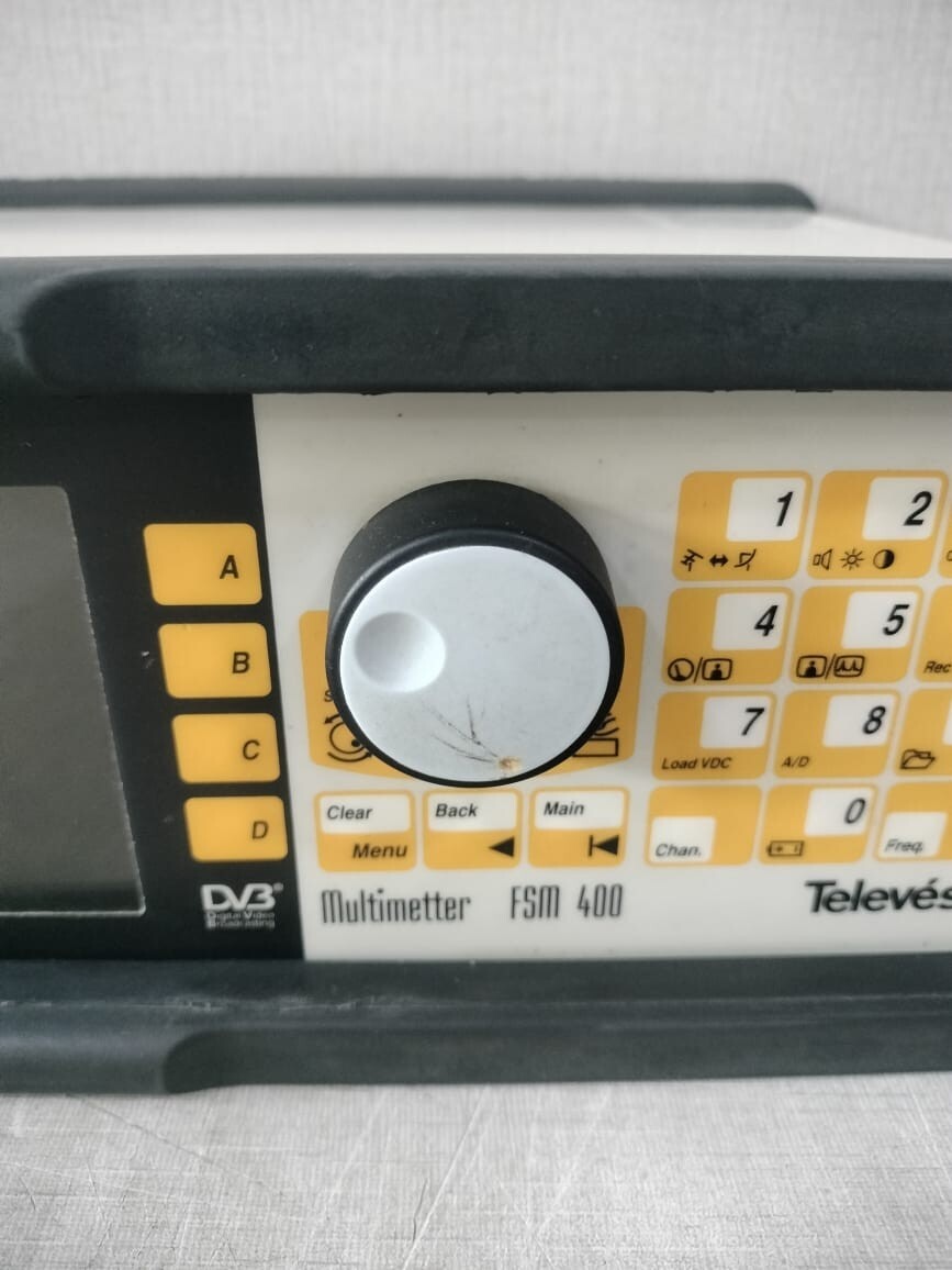 TELEVES MULTIMETER FSM 400 REF.5902 TELEVES MULTIMETER FSM 400 REF.5902 FIELD METER 7