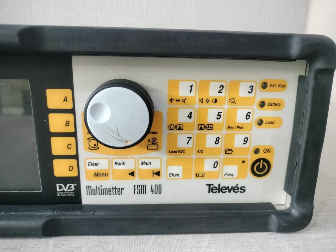 TELEVES MULTIMETER FSM 400 REF.5902 TELEVES MULTIMETER FSM 400 REF.5902 FIELD METER 8