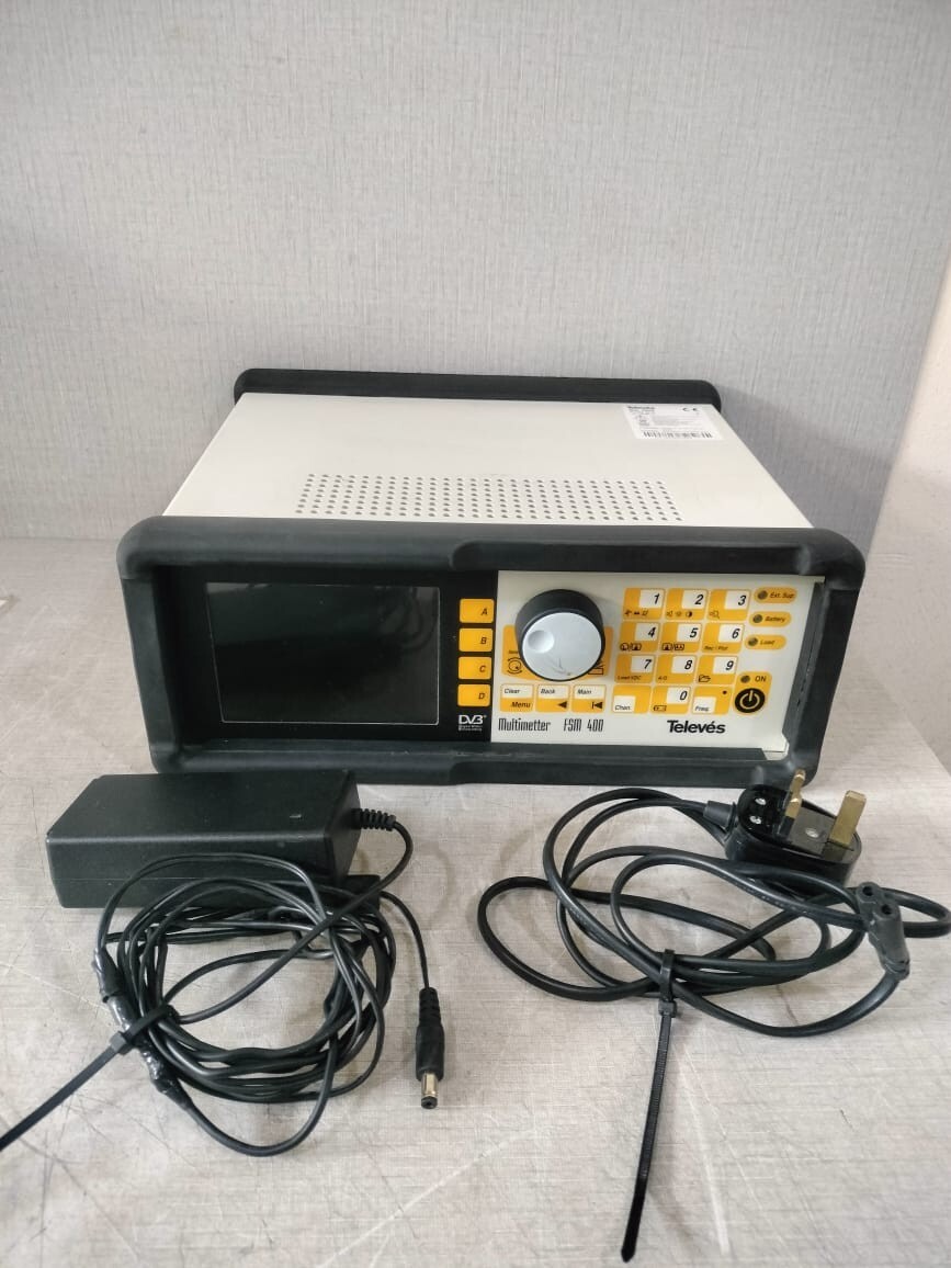 TELEVES MULTIMETER FSM 400 REF.5902 TELEVES MULTIMETER FSM 400 REF.5902 FIELD METER 9