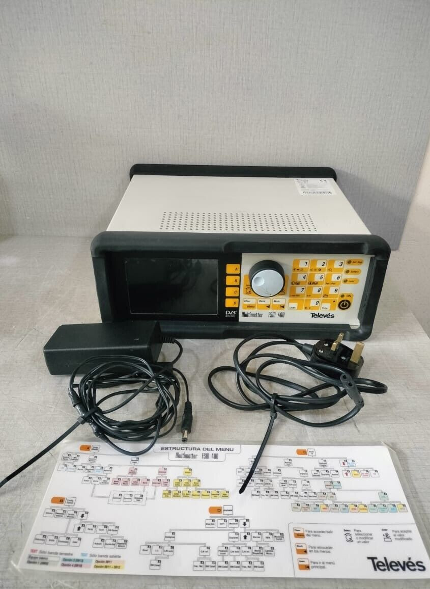 TELEVES MULTIMETER FSM 400 REF.5902 FIELD METER