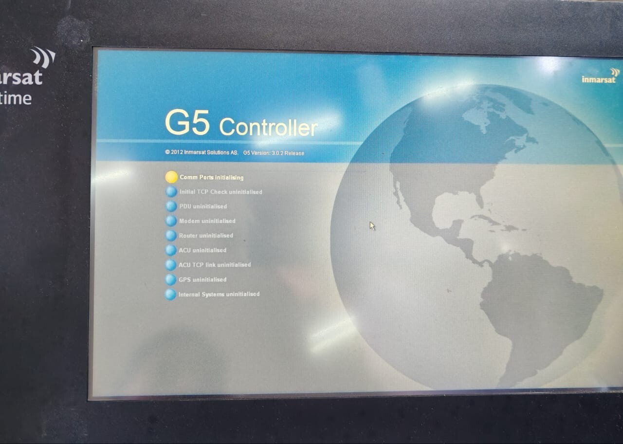 Inmarsat Maritime G5 Inmarsat Maritime G5 Controller Communication Radio Satellite Controller 7