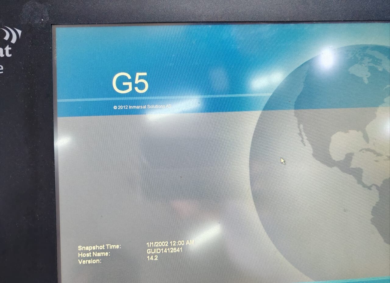 Inmarsat Maritime G5 Inmarsat Maritime G5 Controller Communication Radio Satellite Controller 9