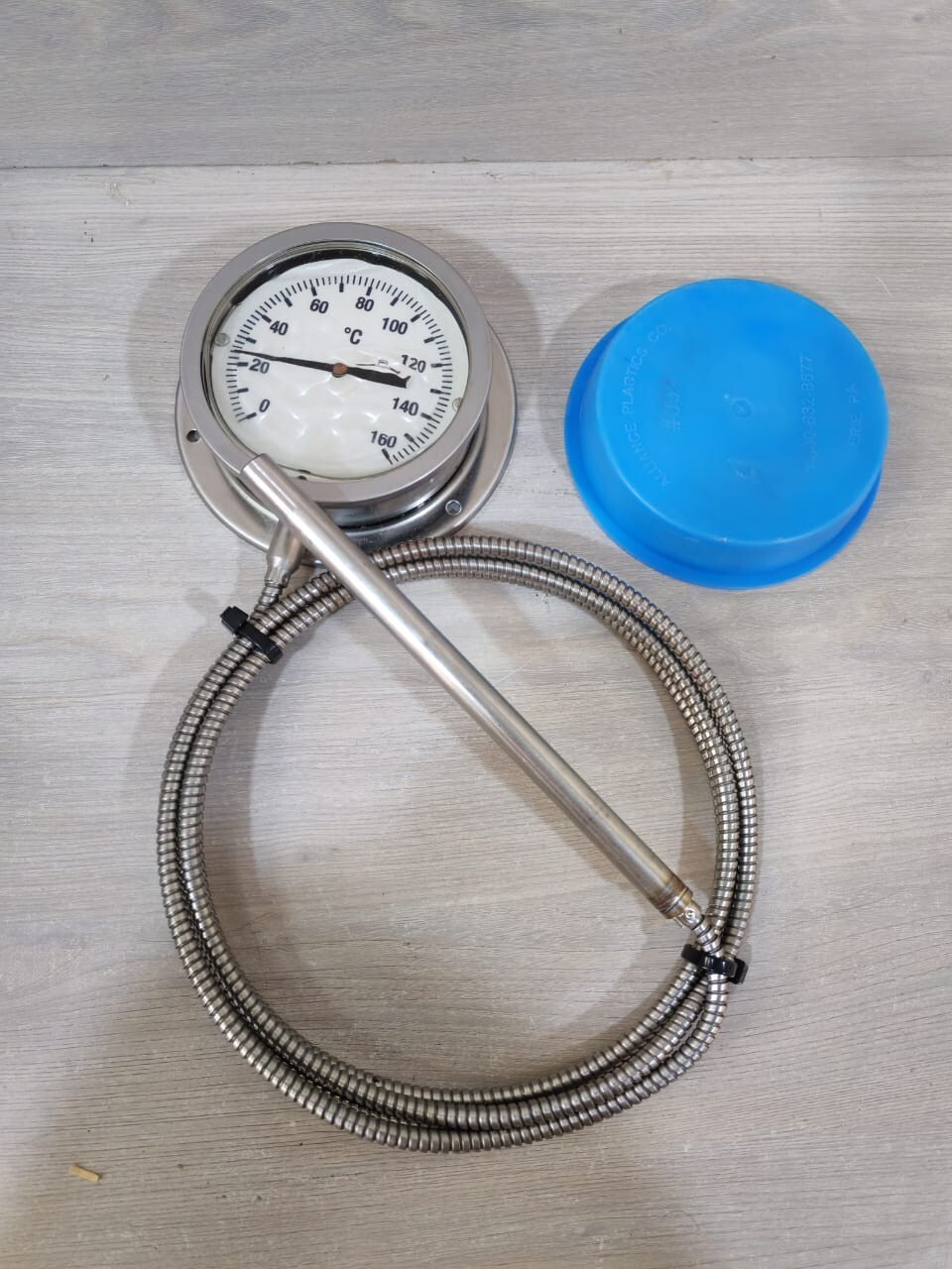 Unbranded 788100 788100 RX-5945/C 100 MM ST.STEEL THERMOMETER 2