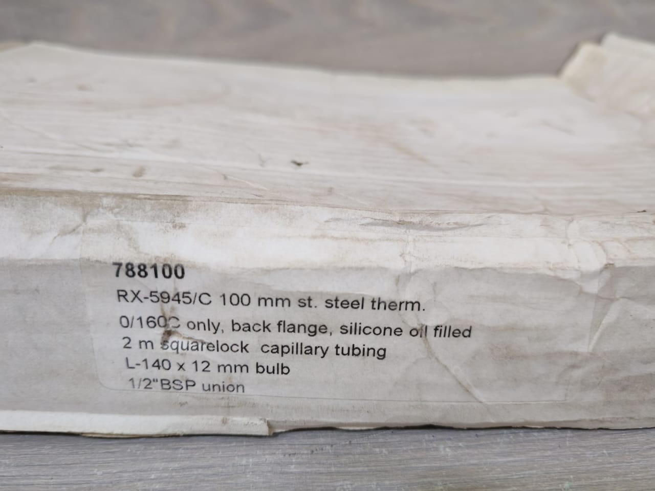 Unbranded 788100 788100 RX-5945/C 100 MM ST.STEEL THERMOMETER 8
