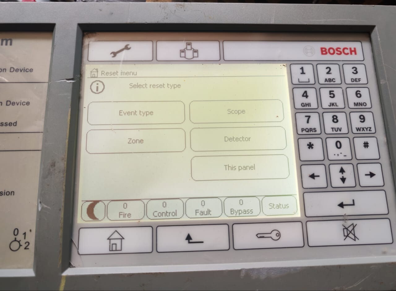Bosch FPA-1200-MPC Bosch FPA-1200-MPC Security System Fire Alarm Panel Display 3