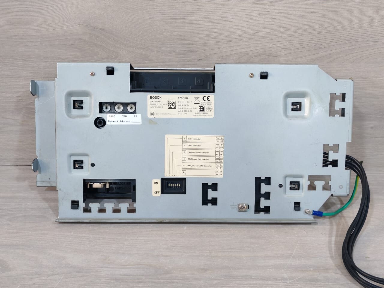 Bosch FPA-1200-MPC Bosch FPA-1200-MPC Security System Fire Alarm Panel Display 9
