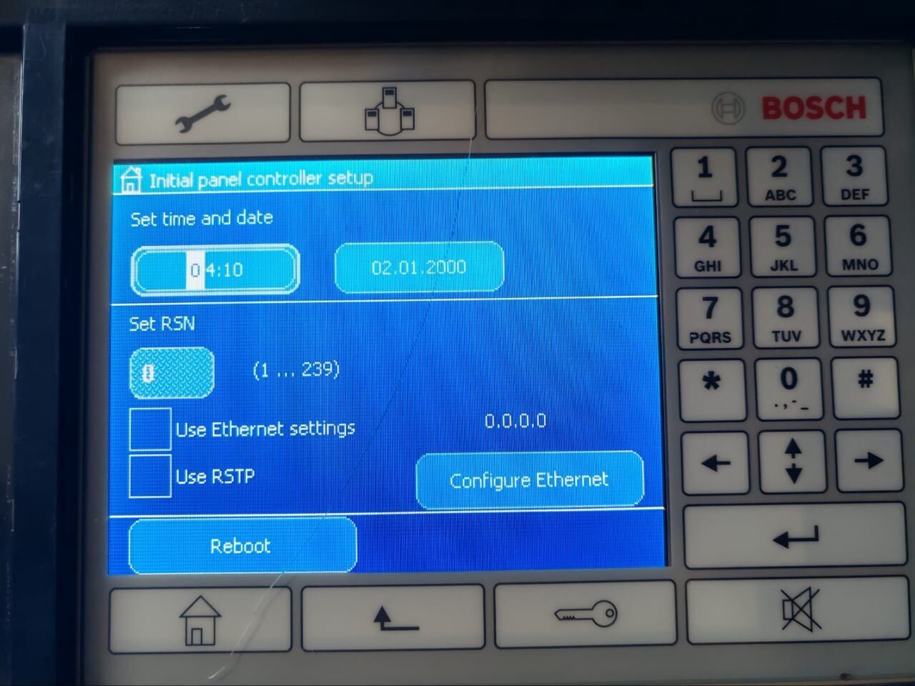 Bosch FMR-5000-C Bosch FMR-5000-C Fire Alarm Display Module 4