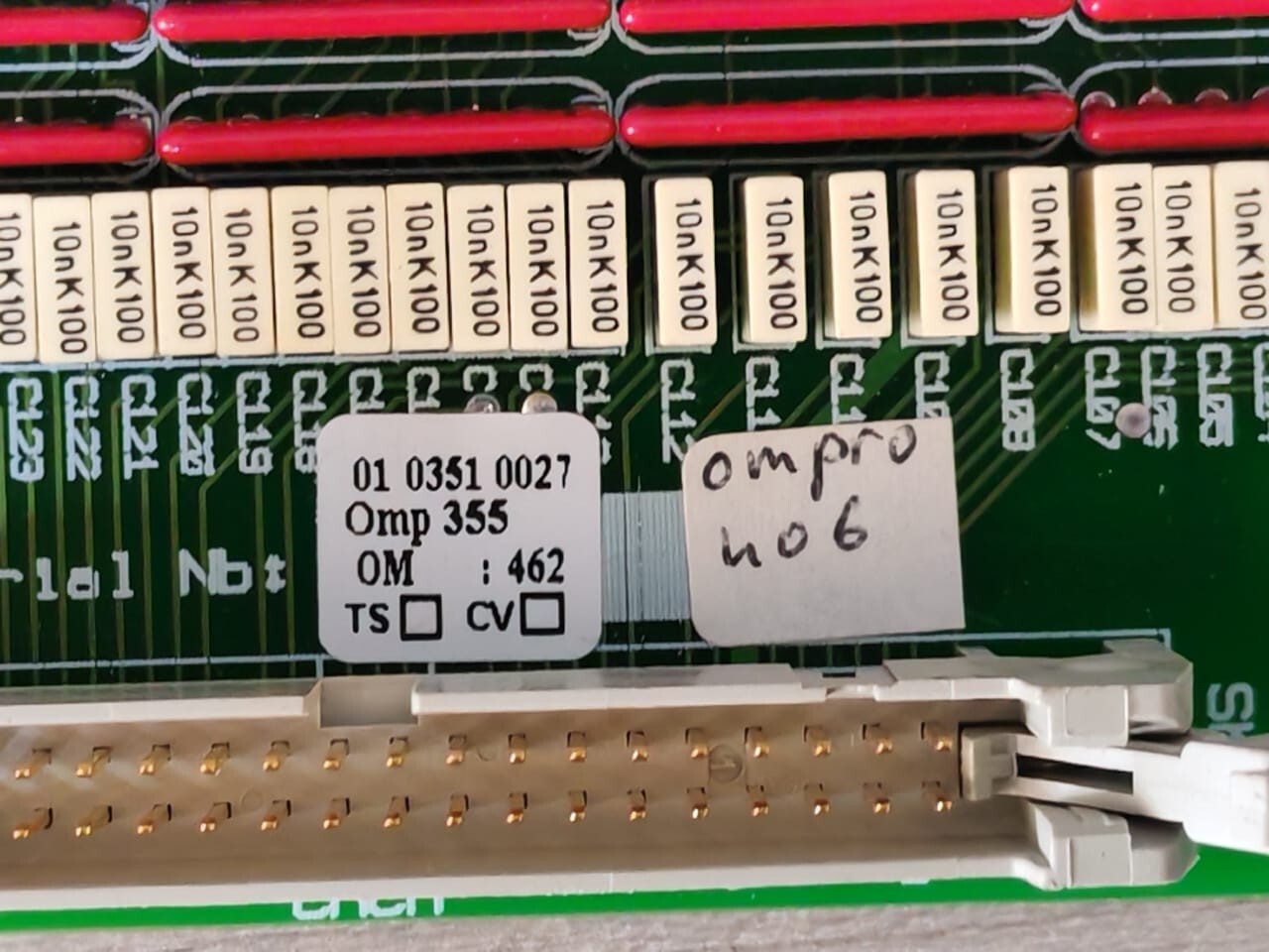 UNKNOWN OMPRO-406 PCBA Motherboard Ompro 406 | 010351| OMP 355 2
