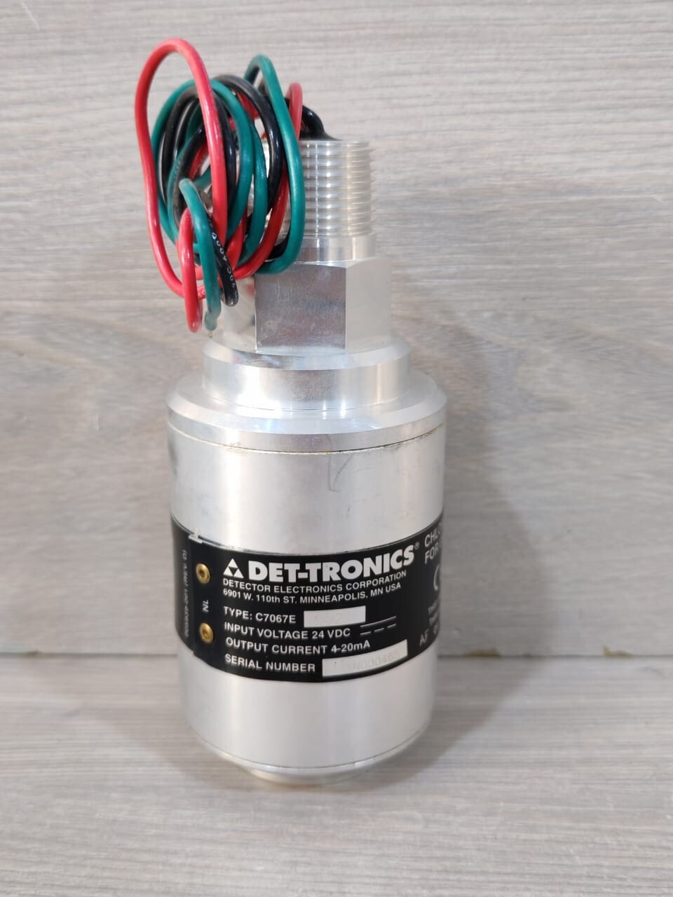 Det-tronics C70667E 7012 Chlorine (CL2) Sensor