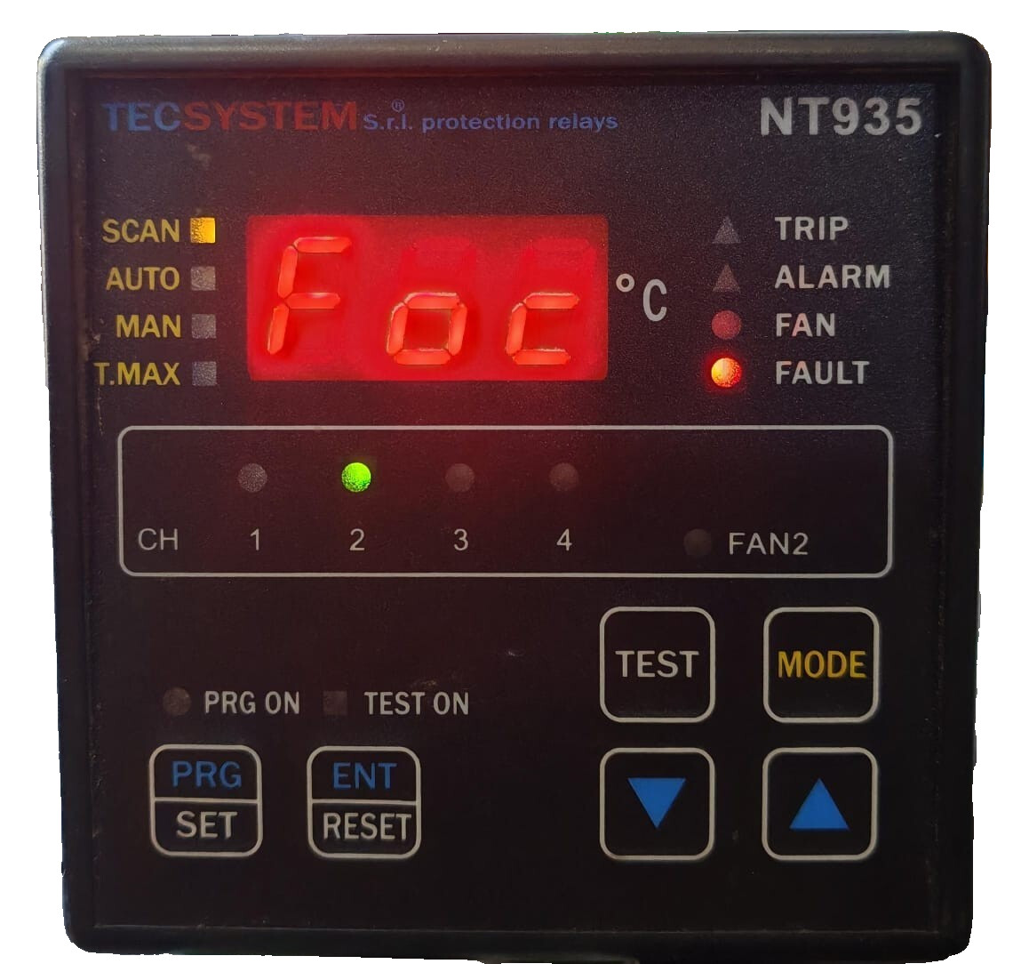 TECSYSTEM NT935 TECSYSTEM NT935 ELECTRIC TEMPERATURE RELAY PROTECTION 4