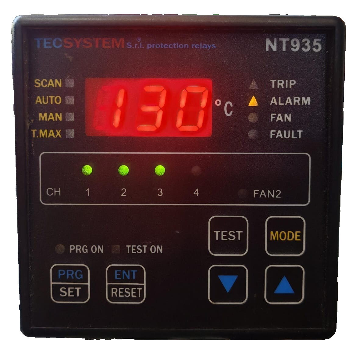 TECSYSTEM NT935 ELECTRIC TEMPERATURE RELAY PROTECTION