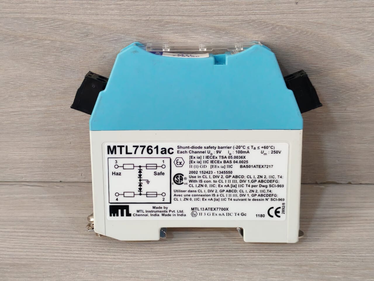 MTL7761AC SHUNT-DIODE SAFETY BARRIER