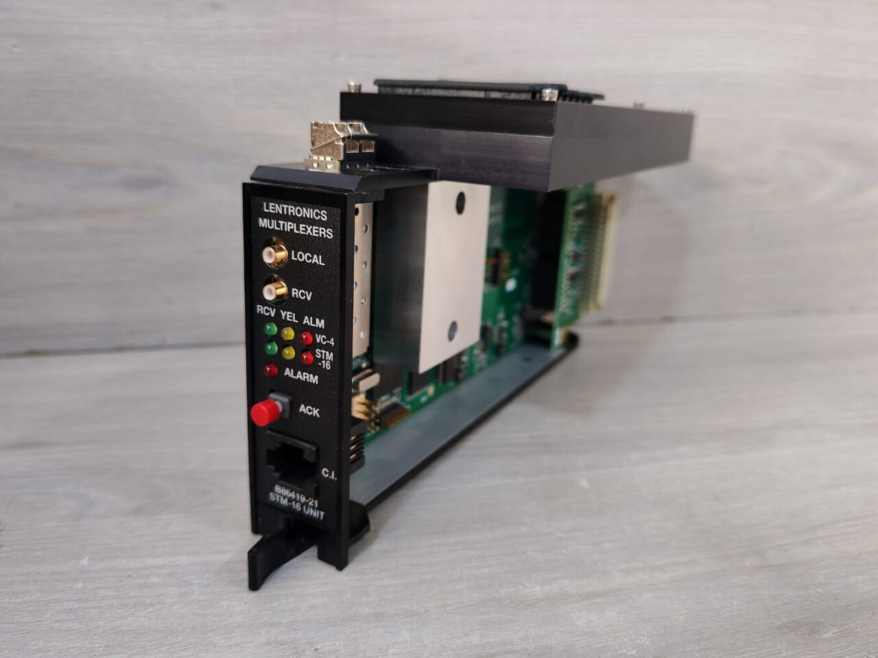 GE LENTRONICS MULTIPLEXERS B86419-21 STM-16 UNIT /087-86419-21