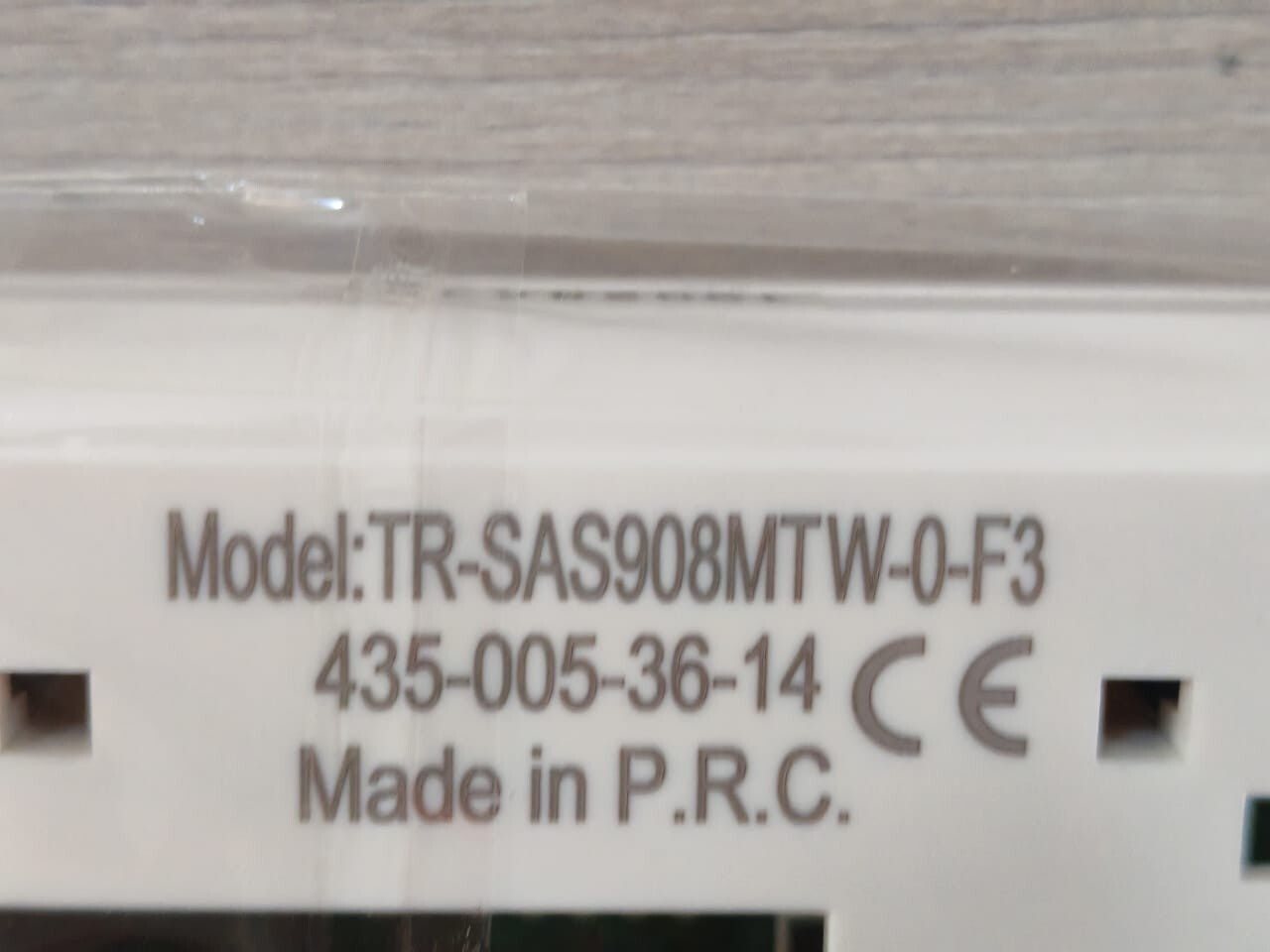 Trane TR-SAS908MTW-0-F3 TRANE TR-SAS908MTW-0-F3 DIGITAL THERMOSTAT 100-240VAC 5