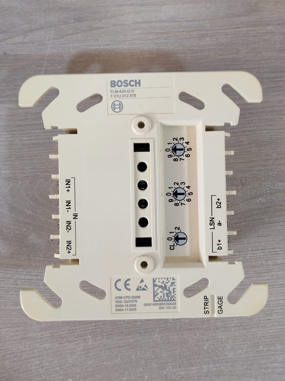 Bosch F.01U.012.578v Bosch FLM-420-I2-D Input Interface Module F.01U.012.578 4